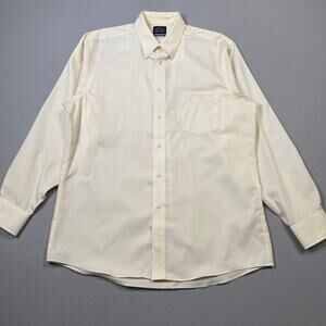 Eagle Men's Classic/Regular Fit Stretch Non-Iron Dress Shirt Corn 16.5 34-35 $70